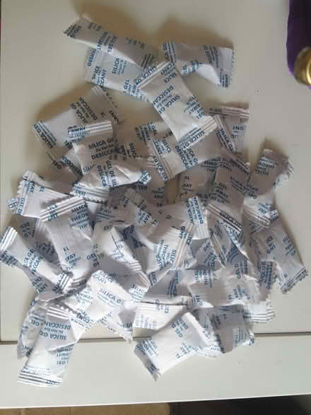Photo of free Dessicated silica gel sachers (Ponsanooth TR3) #1
