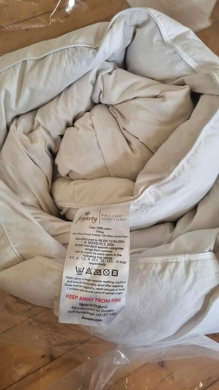 Photo of free Double Duvet 13.5 tog (Dorking RH4) #1