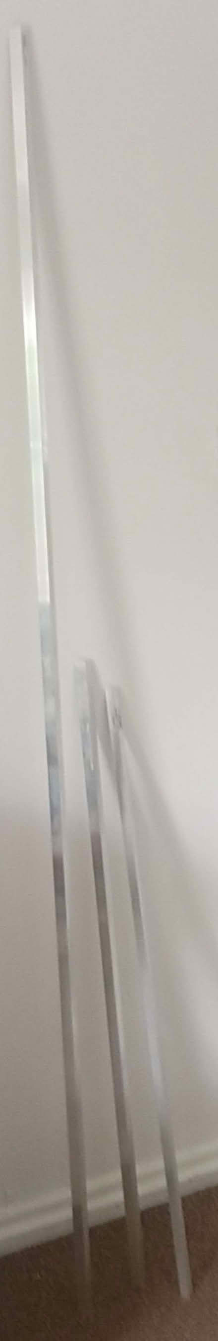 Photo of free 3 metal edging strips (Farington PR25) #1
