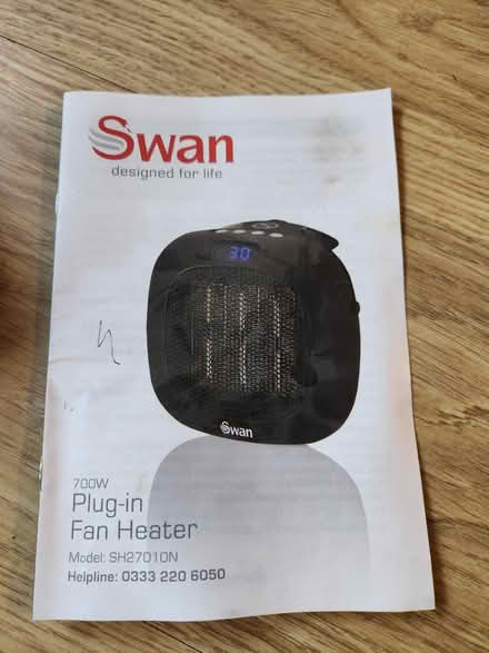 Photo of free Fan Heater (Belper DE561) #3