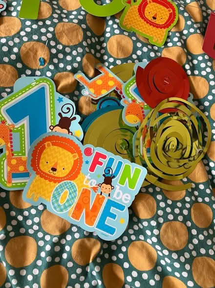 Photo of free First birthday decorations (University Area RG1) #3