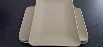 Photo of free 4 x ikea rectangular serving plates/platters (Upton CH2) #2