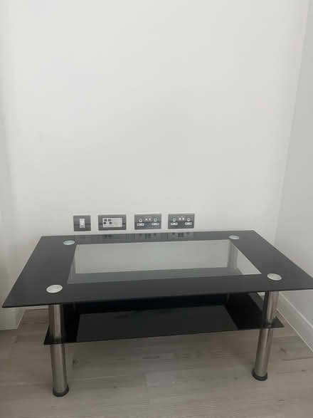 Photo of free Glass Medium Low Table (Chapman apartment Ig110al) #1