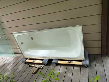 Photo of free Cast iron tub (Novato) #1