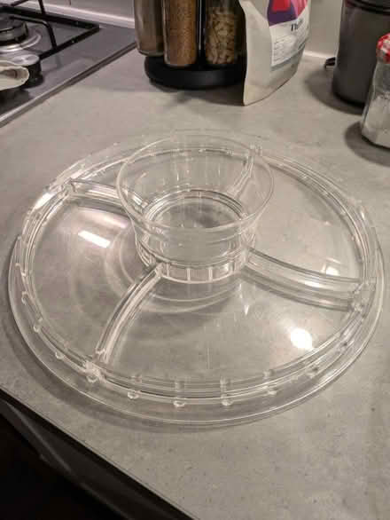 Photo of free Plastic cake stand/party plate (Archway N19) #3