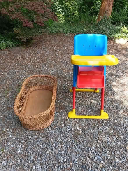 Photo of free High chair, bassinette (Helensburgh G84) #1