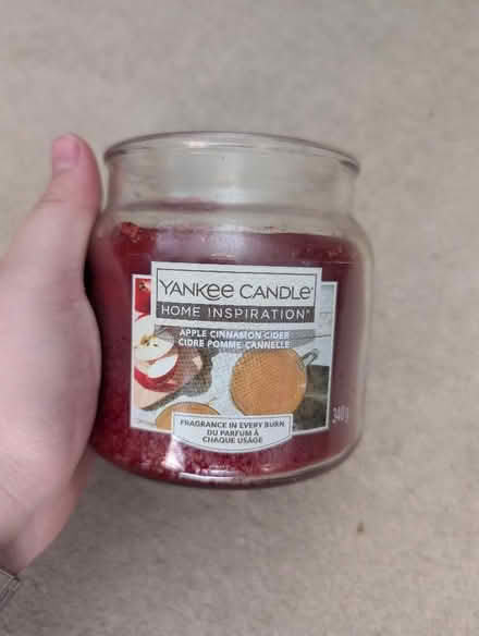 Photo of free Apple cinnamon cider yanke candle (Cranham Gate GL3) #1