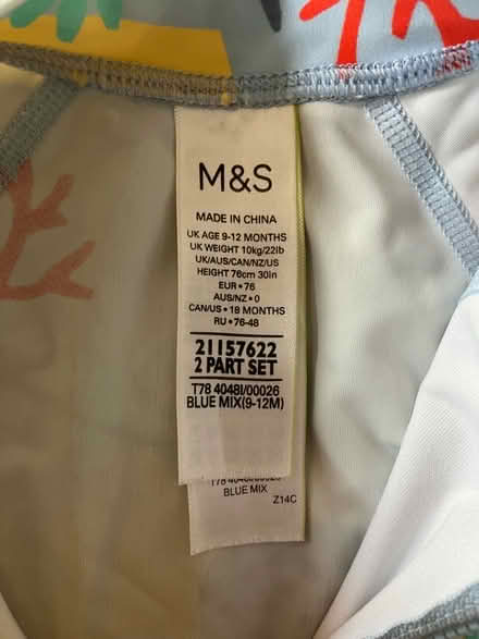 Photo of free Swim suit 9-12 months (University Area RG1) #2