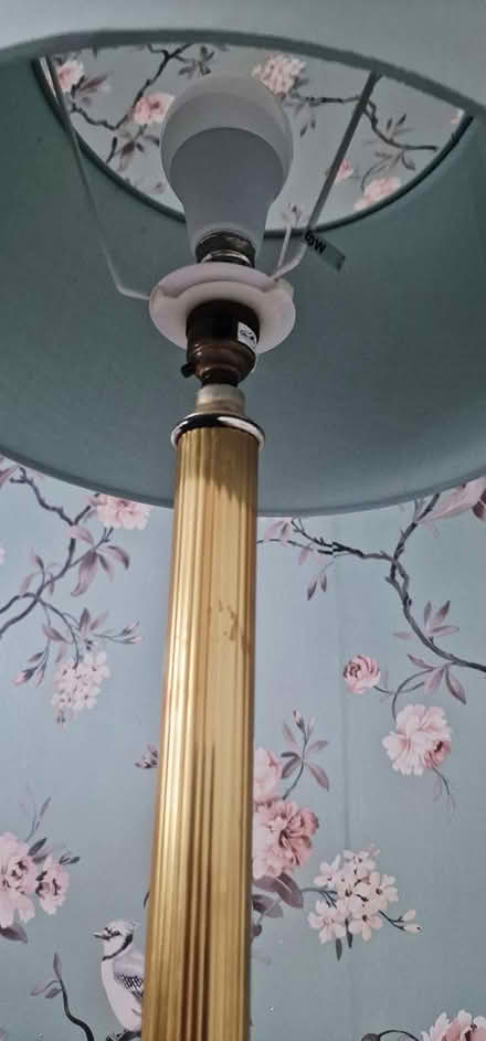 Photo of free Golden Floor lamp (Sundridge Park) #3