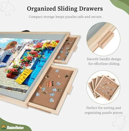 Photo of free 2000 piece puzzle board (North Oakland) #1