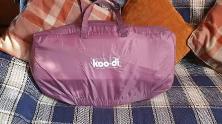 Photo of free Pop up travel cot/dog camp bed (Chichester Lavant PO18) #1