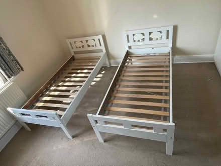 Photo of free 2 Bed Frames for kids (North Finchley N3) #3