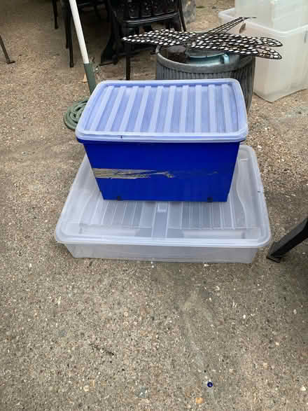 Photo of free Two large storage boxes (Letchworth SG6) #1