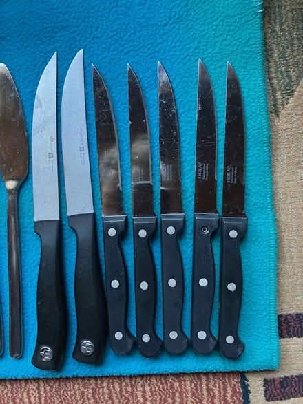 Photo of free 4 ikea steak knives, 8 table knives (south sunnyvale) #2