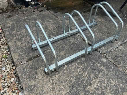 Photo of free Metal bike stand - 3 bikes (Titness Park SL5) #1