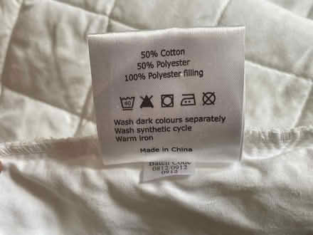 Photo of free Super-king sized mattress protector (West Blatchington BN3) #2