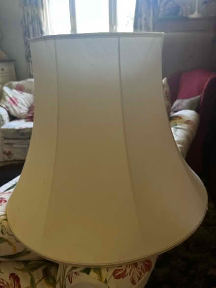 Photo of free Large ivory coloured lampshade (Borrowdale CA12) #1