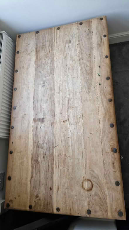 Photo of free Large solid wood coffee table (Colliers Wood, SW19) #4
