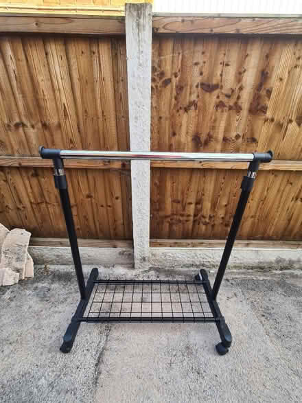 Photo of free Clothes rail (Great Sutton CH66) #2
