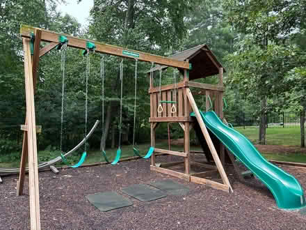 Photo of free Creative Playthings Swingset (East Groton) #1