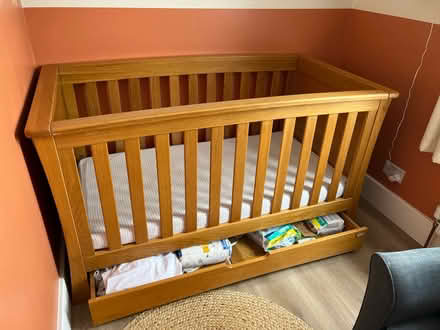 Photo of free Mamas and Papas Ocean cotbed (Gloucester GL2) #2