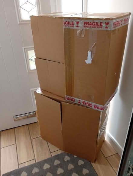 Photo of free Two large cardboard boxes (Cubbington CV32) #1