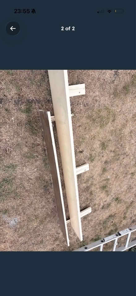 Photo of free 2 wooden shelves (Sheringham NR26) #2