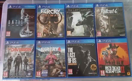 Photo of free PS4 8 game bundle (Dogsthorpe PE1.) #1