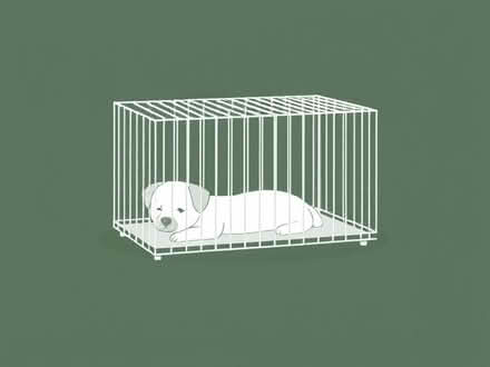 Photo of Medium dog crate (Glen Parva LE2) #1