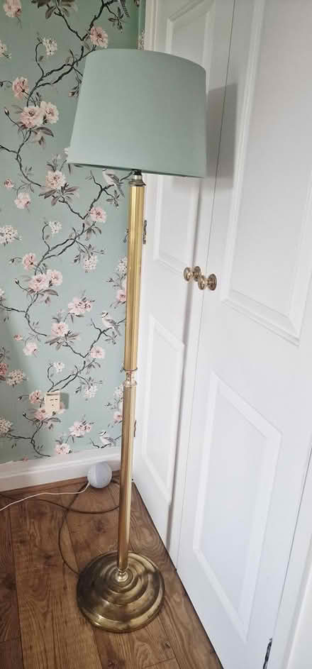 Photo of free Golden Floor lamp (Sundridge Park) #1