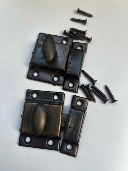 Photo of free Cupboard latches (Hulme M16) #1