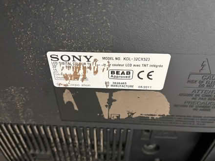 Photo of free Sony old “smart” 32 inch TV (Dorridge/Bentley Heath B93) #2