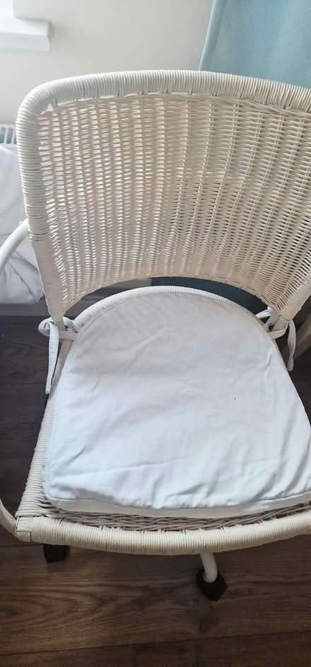 Photo of free Rattan office chair (Sundridge Park) #2