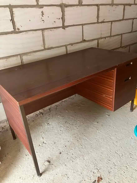 Photo of free Sturdy 2 drawer desk (Hethersett, NR9) #1