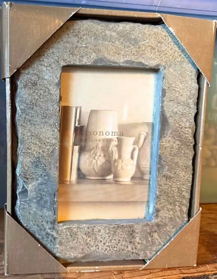 Photo of free Grey Stone Picture Frame (Terra Linda) #1