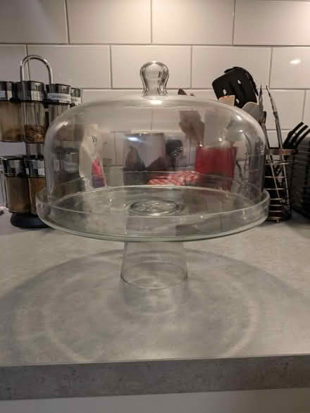 Photo of free Glass cake stand (Archway N19) #1