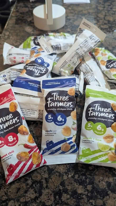 Photo of free Roasted chickpea snack packs (North Cambridge) #1