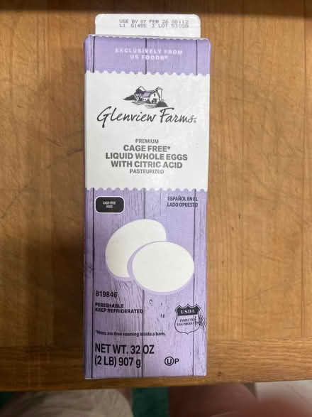 Photo of free Cage-free Liquid Whole Eggs (Lake City/Meadowbrook) #1