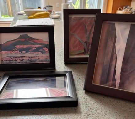 Photo of free Four small Georgia O'Keefe pictures (San Rafael - Terra Linda) #1