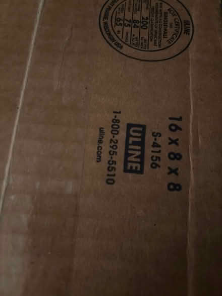 Photo of free 3 cardboard boxes, packing (South Brampton) #4