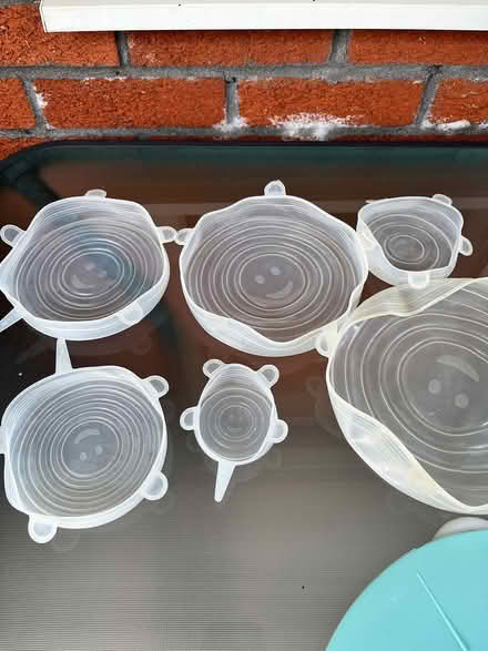 Photo of free Silicone lids, 2 sets (CF83 Abertridwr) #2