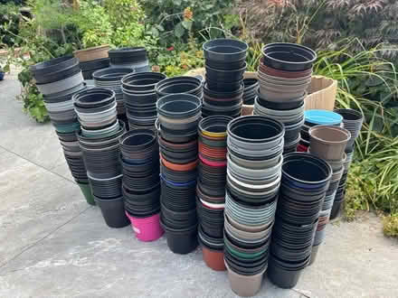 Photo of free Plastic plant pots assorted sizes (Sonning Common RG4) #1