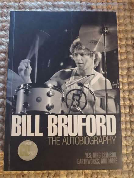 Photo of free book: Bill Bruford Autobiography (Little Italy) #1