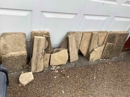 Photo of free Paving slab pieces (Thorney PE6) #1