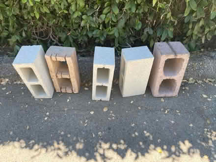 Photo of free Cinder blocks (Redwod City hills) #1