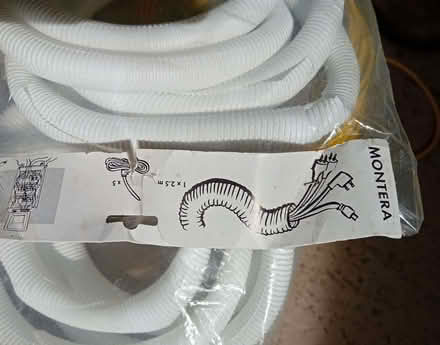 Photo of free IKEA cable tidy x 3 plus reel of earth sleeving (Moorfields BA2) #2