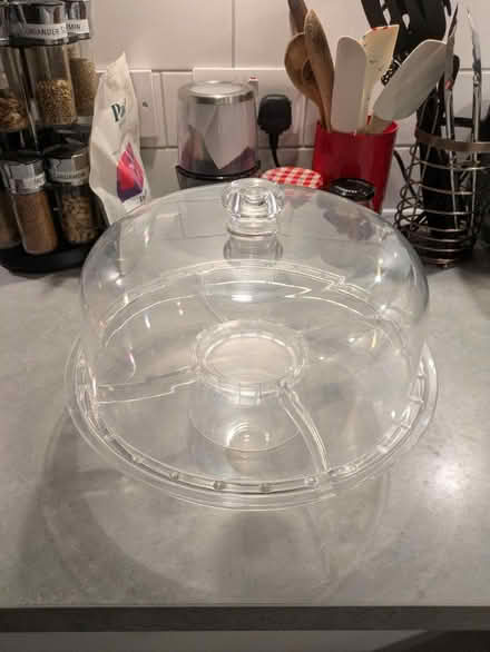 Photo of free Plastic cake stand/party plate (Archway N19) #2