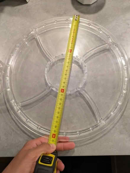 Photo of free Plastic cake stand/party plate (Archway N19) #4