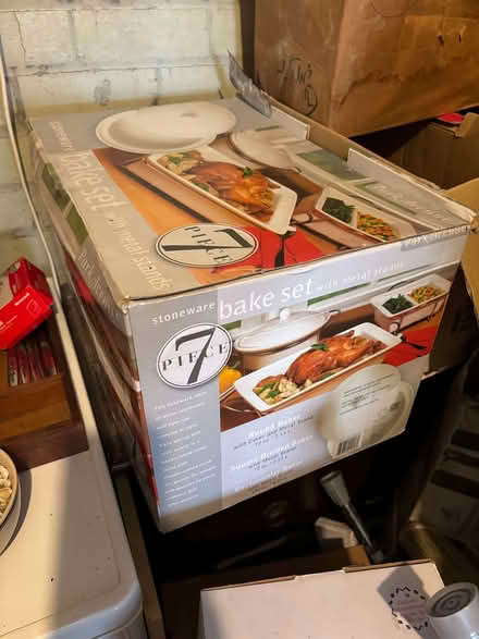 Photo of free Set of stoneware baking dishes (Timperley WA15) #1