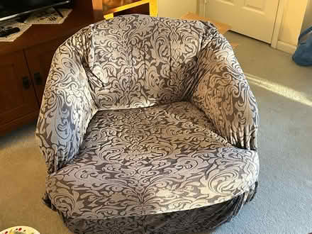 Photo of free Sofa and club chair (Three bridges) #3